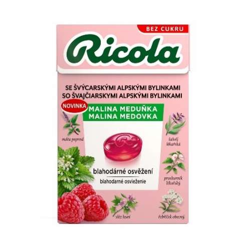 RICOLA МАЛИНОВОЕ СИЯНИЕ БЕЗ САХАРА 40г